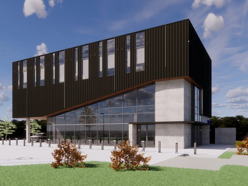 Rendering of North Carolina Troopers Museum