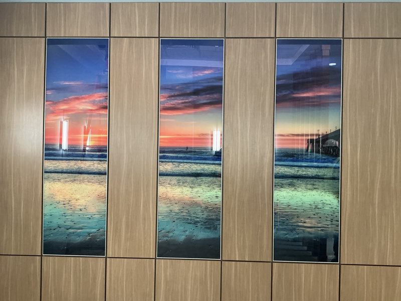 Custom glass work by Brinn Glass