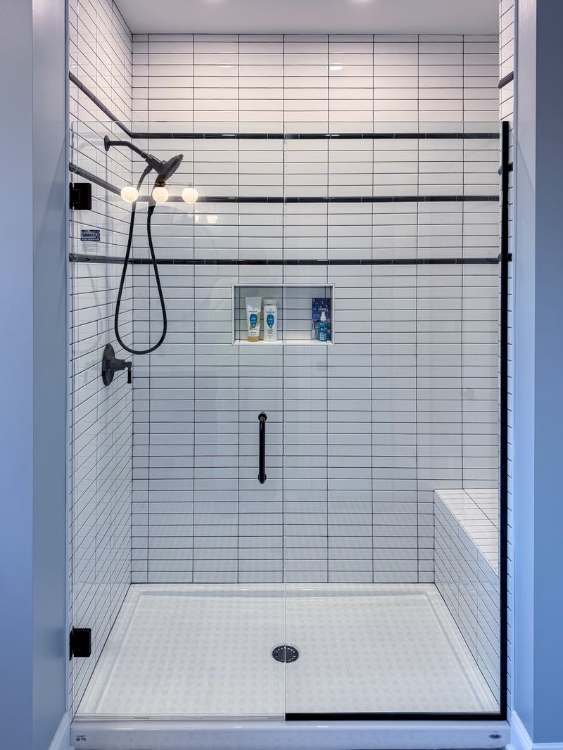 Black Framed Shower Enclosure