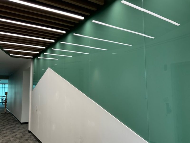 Custom glass work by Brinn Glass