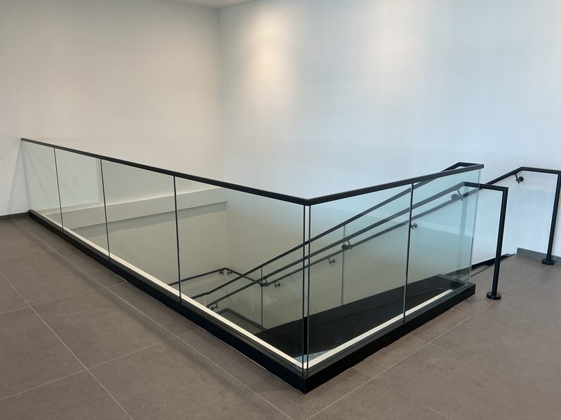 Custom glass work by Brinn Glass