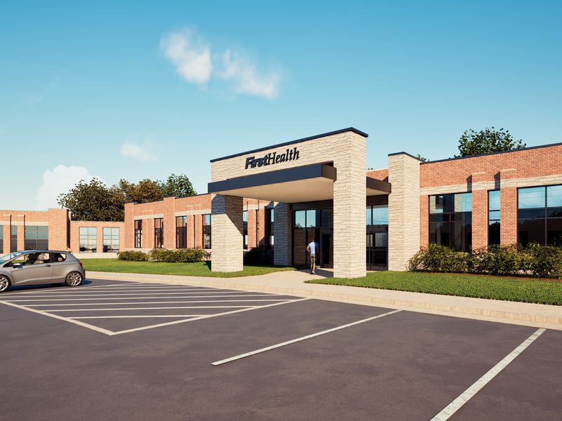 Rendering of FirstHealth Hoke Medical Office Building