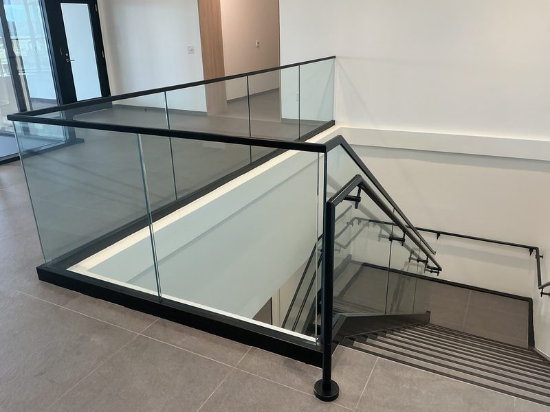 Custom glass work by Brinn Glass