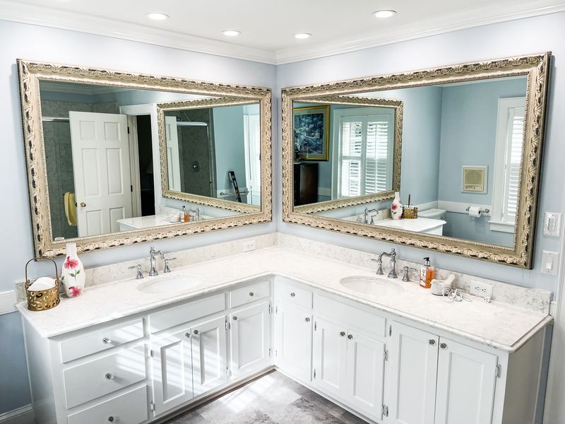 Framed Vanity Mirrors