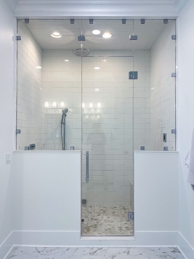 Clear Glass Shower Enclosure