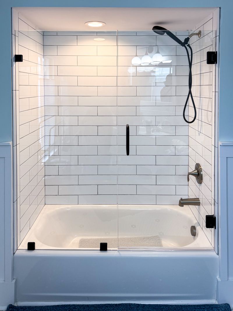 Subway Tile Tub and Shower
