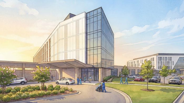 Atrium Health NW Greensboro rendering
